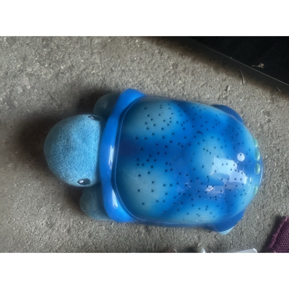 Cloud b Calming Nightlight Star Projector Color Changing Twilight Turtle Blue